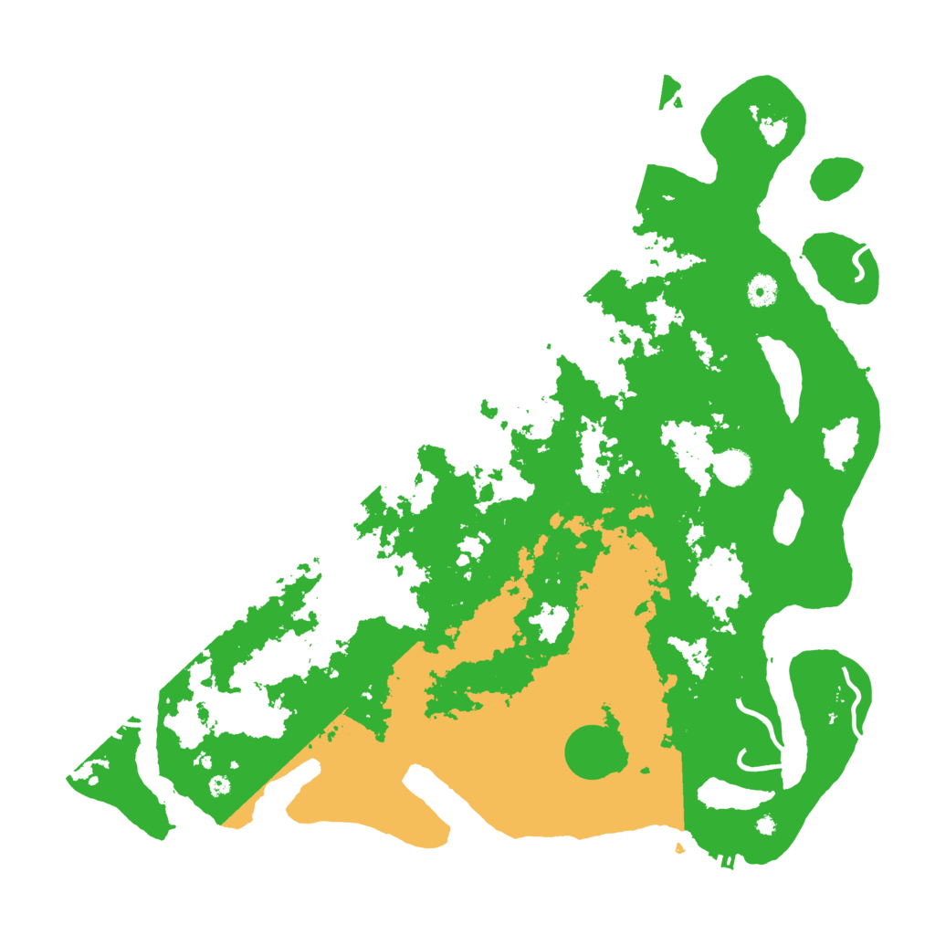 Biome Rust Map: Procedural Map, Size: 4500, Seed: 5344286