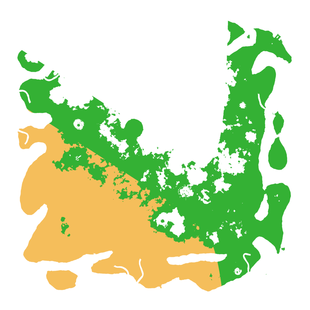 Biome Rust Map: Procedural Map, Size: 4500, Seed: 4818051