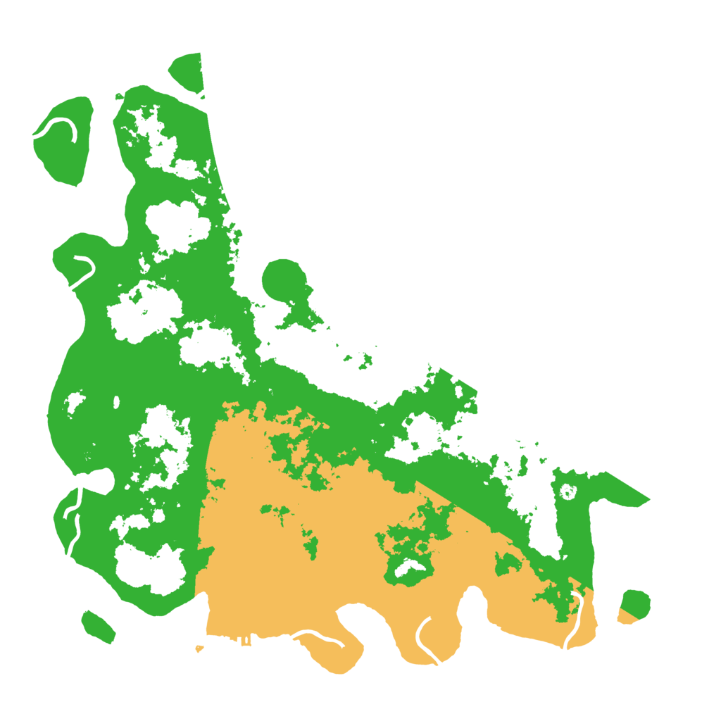 Biome Rust Map: Procedural Map, Size: 4500, Seed: 1514963