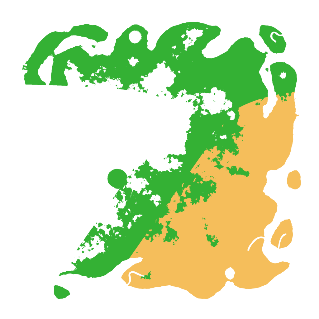 Biome Rust Map: Procedural Map, Size: 4500, Seed: 1384660588