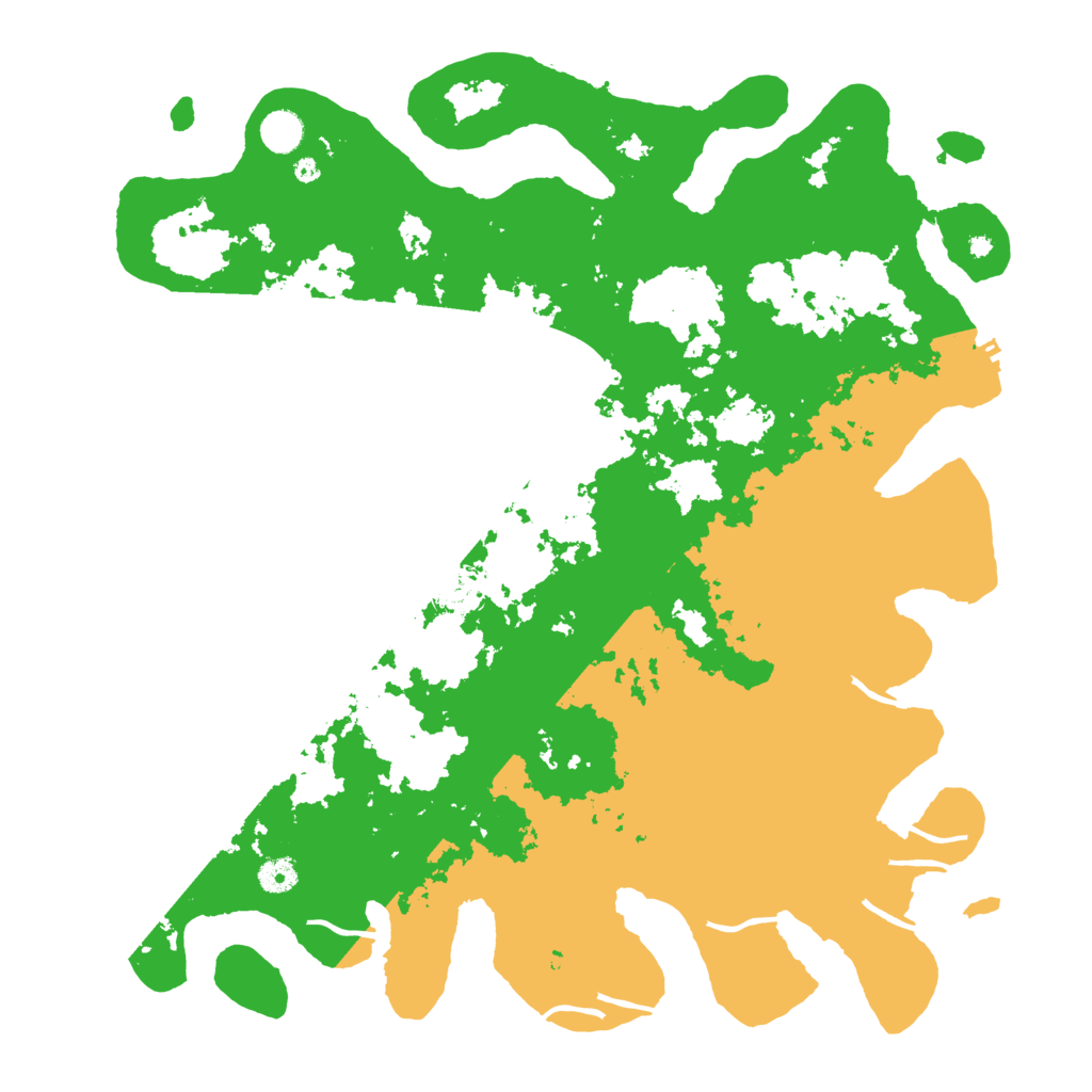 Biome Rust Map: Procedural Map, Size: 4500, Seed: 3654714