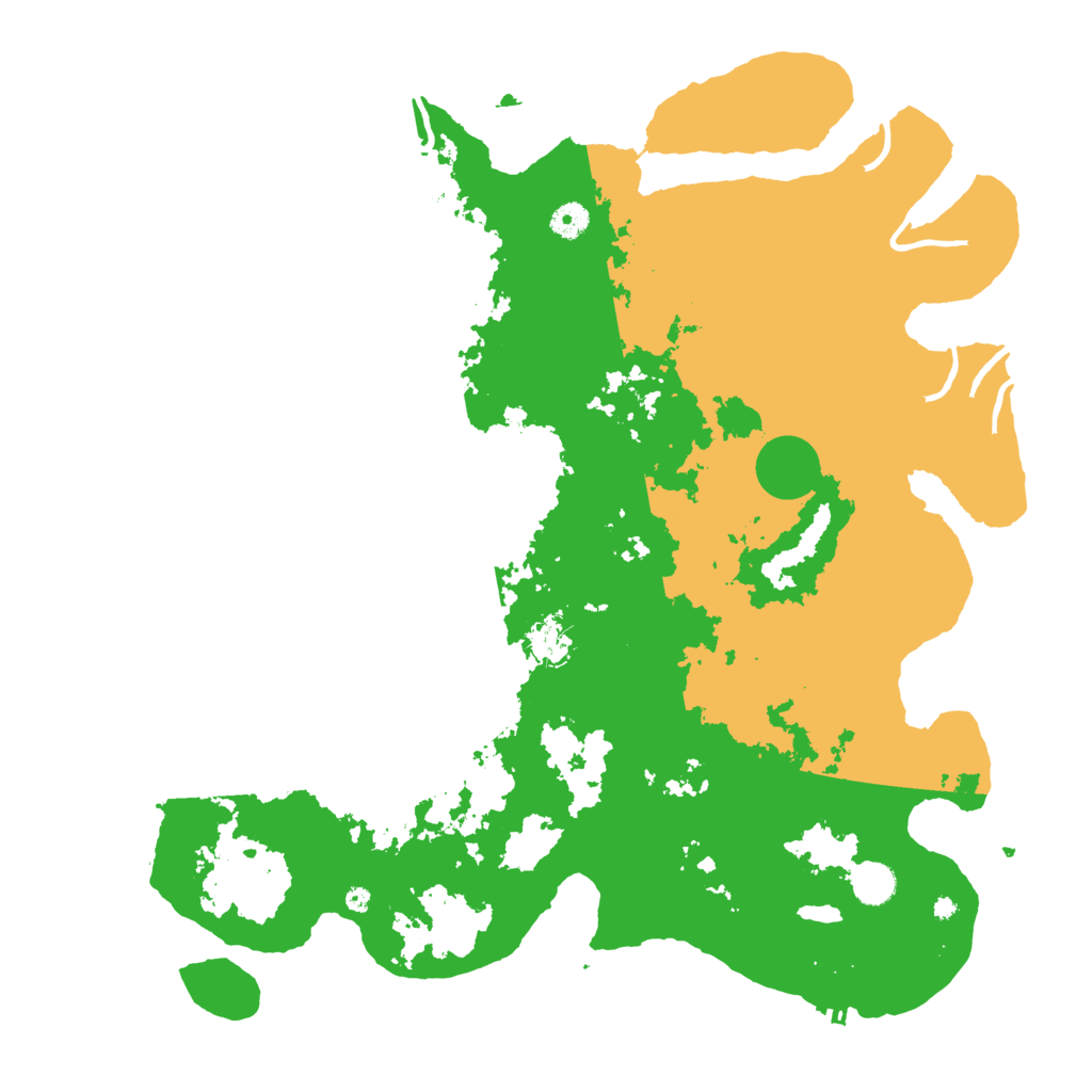 Biome Rust Map: Procedural Map, Size: 4500, Seed: 4639077