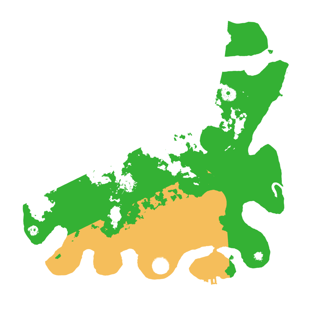 Biome Rust Map: Procedural Map, Size: 3250, Seed: 6265779