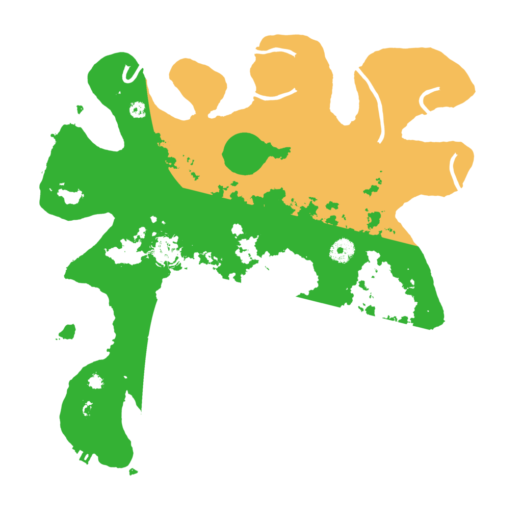 Biome Rust Map: Procedural Map, Size: 3250, Seed: 5723680