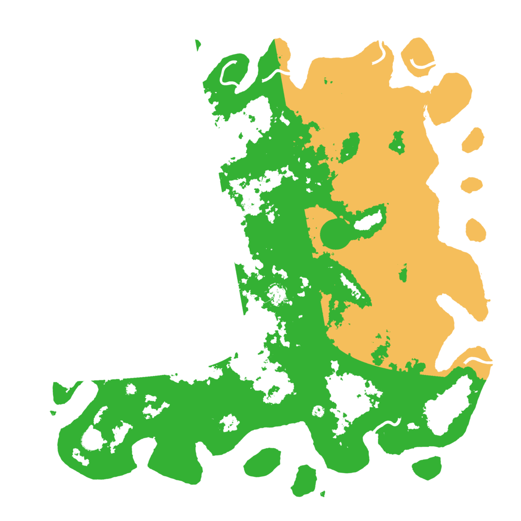 Biome Rust Map: Procedural Map, Size: 4500, Seed: 5265425