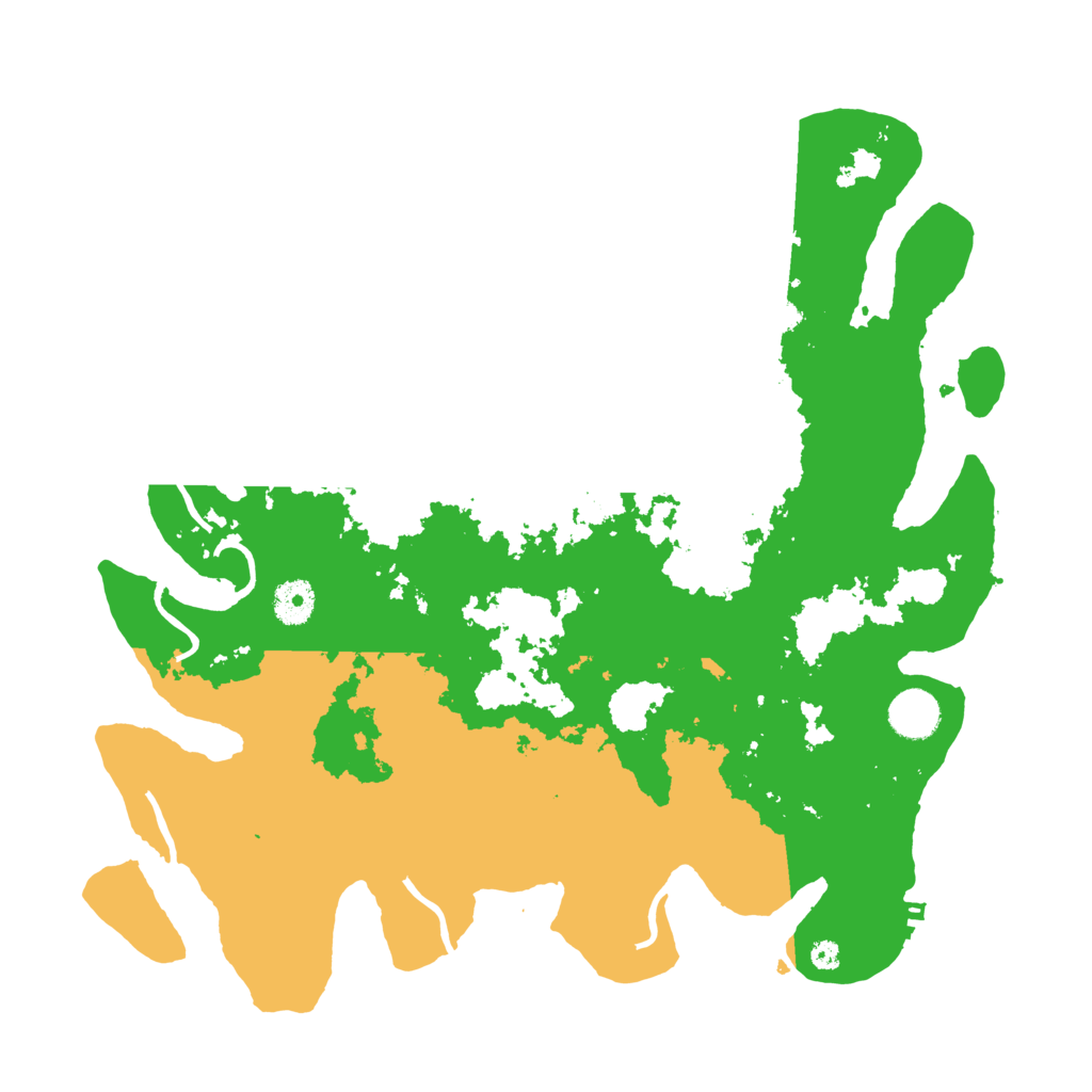 Biome Rust Map: Procedural Map, Size: 3800, Seed: 380