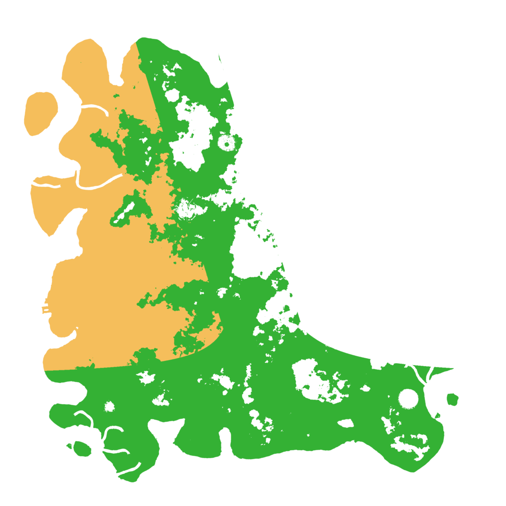 Biome Rust Map: Procedural Map, Size: 4500, Seed: 1509782