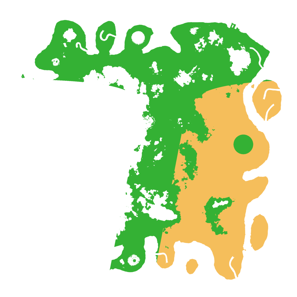 Biome Rust Map: Procedural Map, Size: 4000, Seed: 345275
