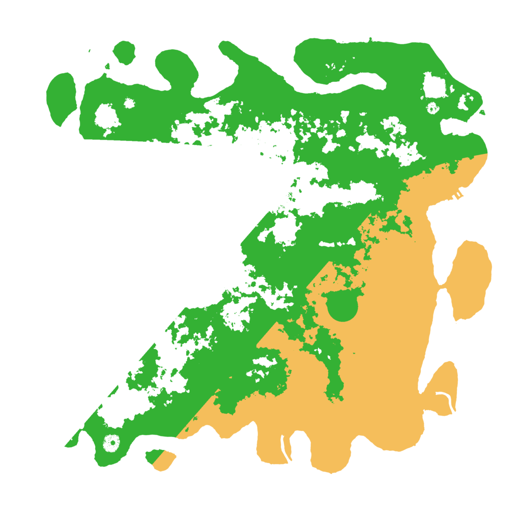 Biome Rust Map: Procedural Map, Size: 4500, Seed: 1172405