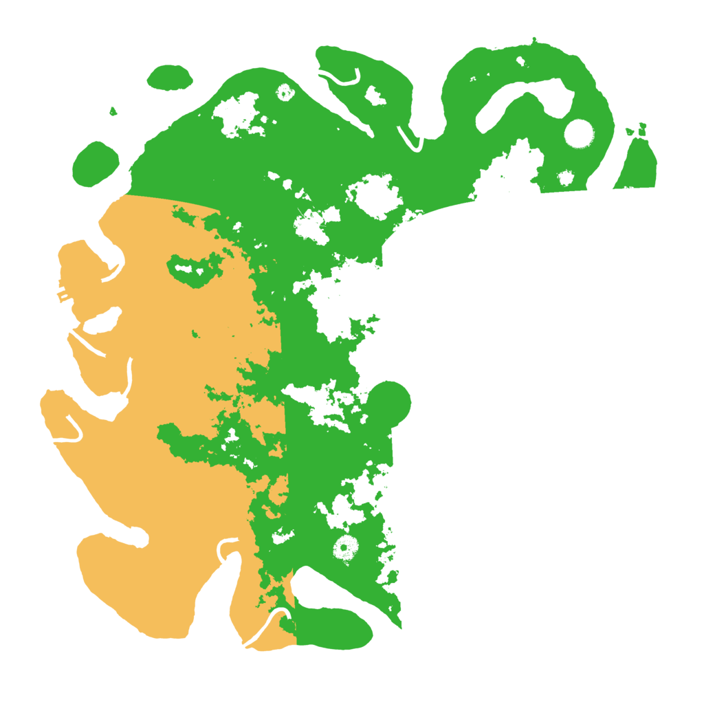 Biome Rust Map: Procedural Map, Size: 4250, Seed: 243670