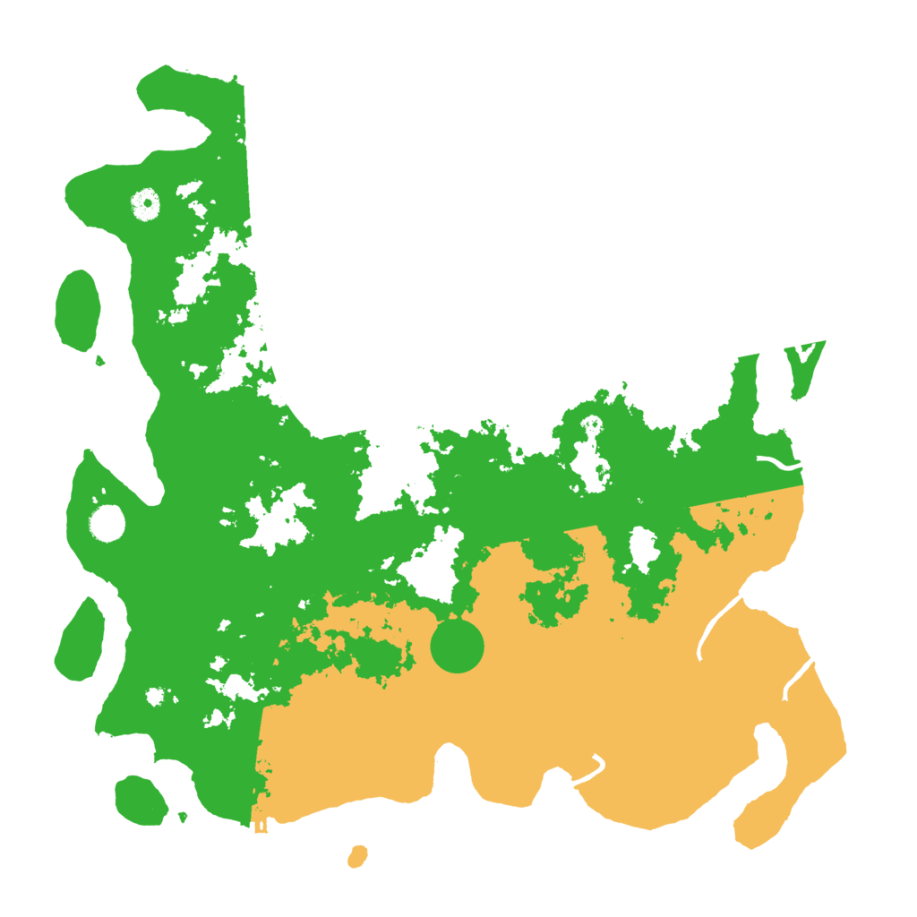 Biome Rust Map: Procedural Map, Size: 4500, Seed: 4146869