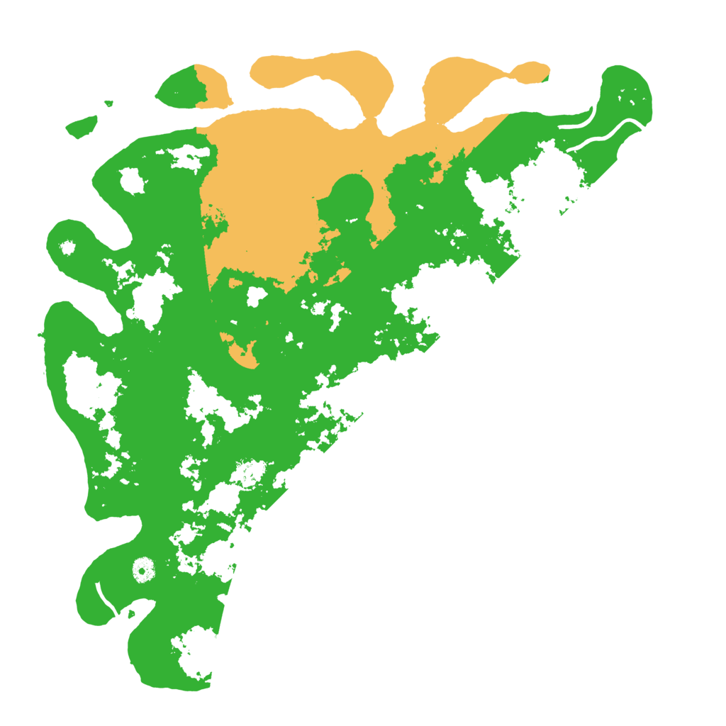 Biome Rust Map: Procedural Map, Size: 4500, Seed: 4670517