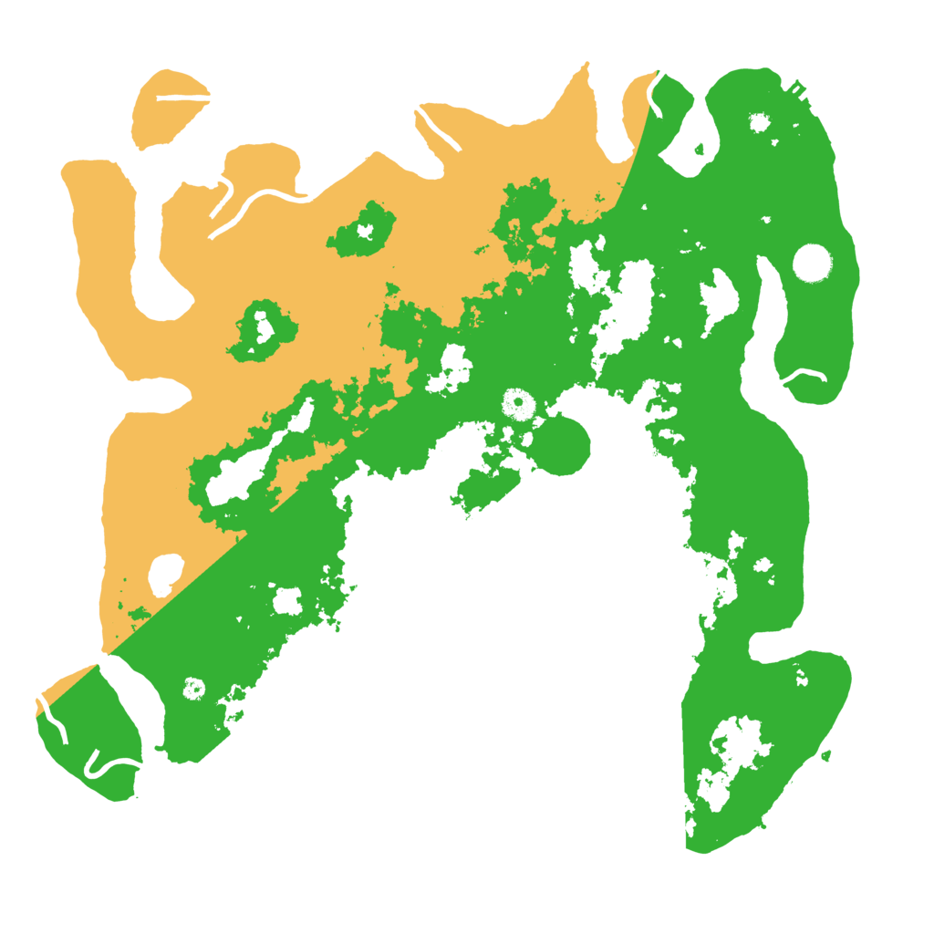 Biome Rust Map: Procedural Map, Size: 4250, Seed: 2792437