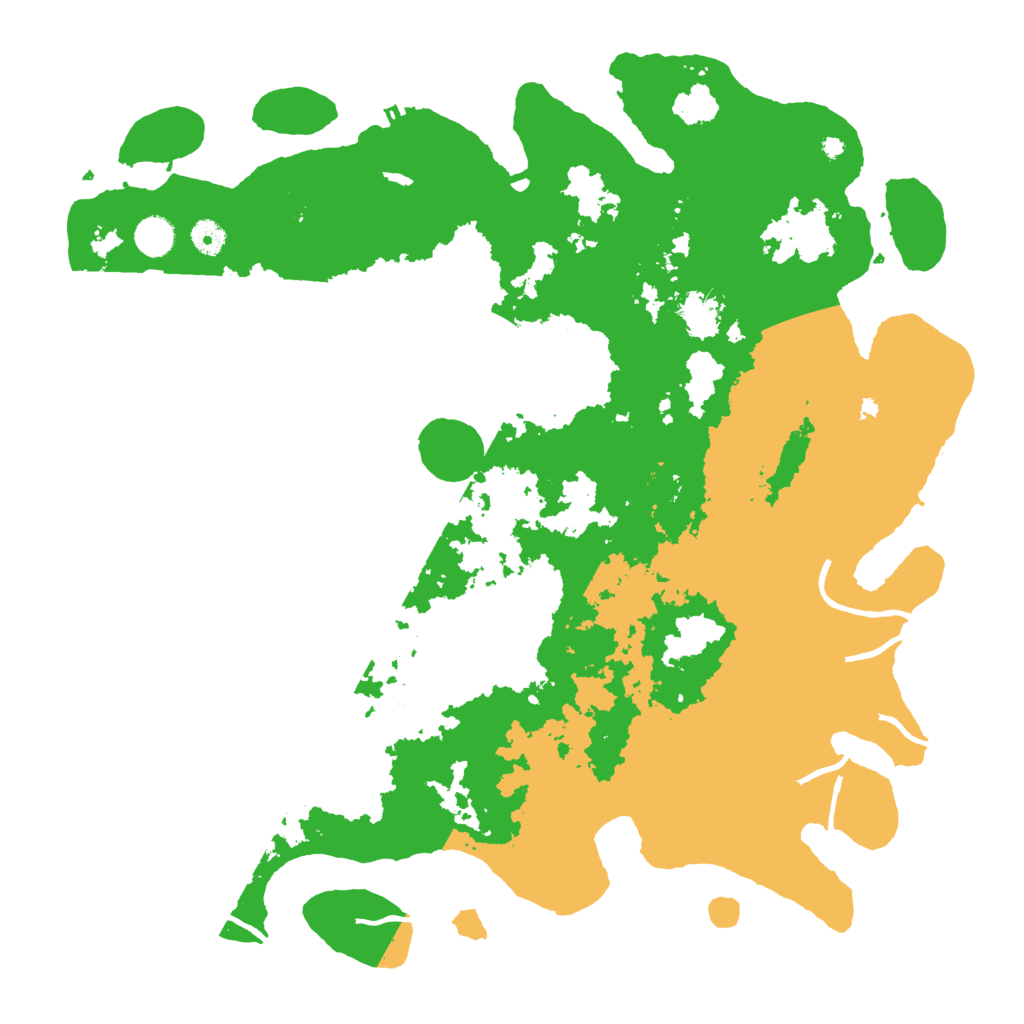 Biome Rust Map: Procedural Map, Size: 4500, Seed: 4991330