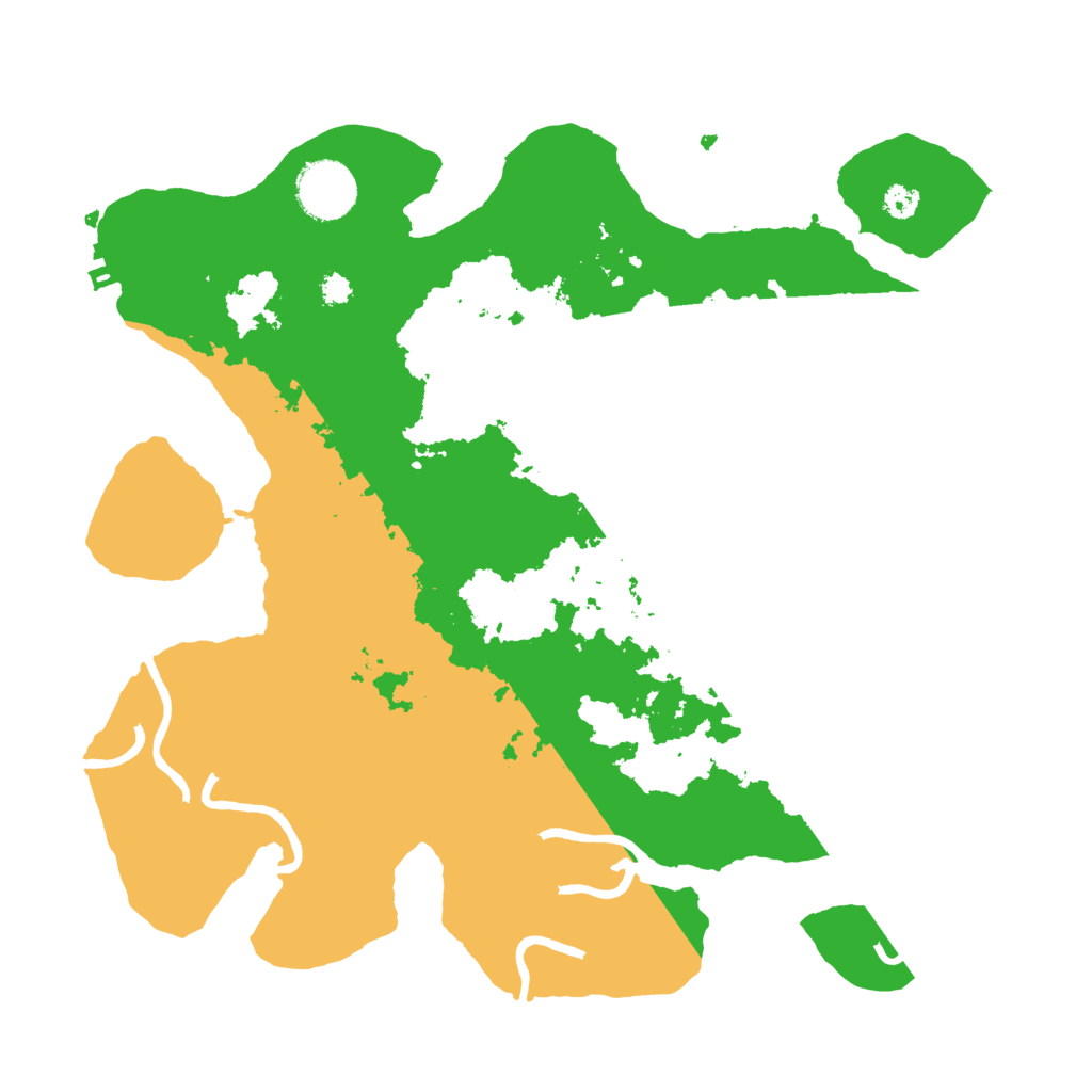 Biome Rust Map: Procedural Map, Size: 3250, Seed: 5661170