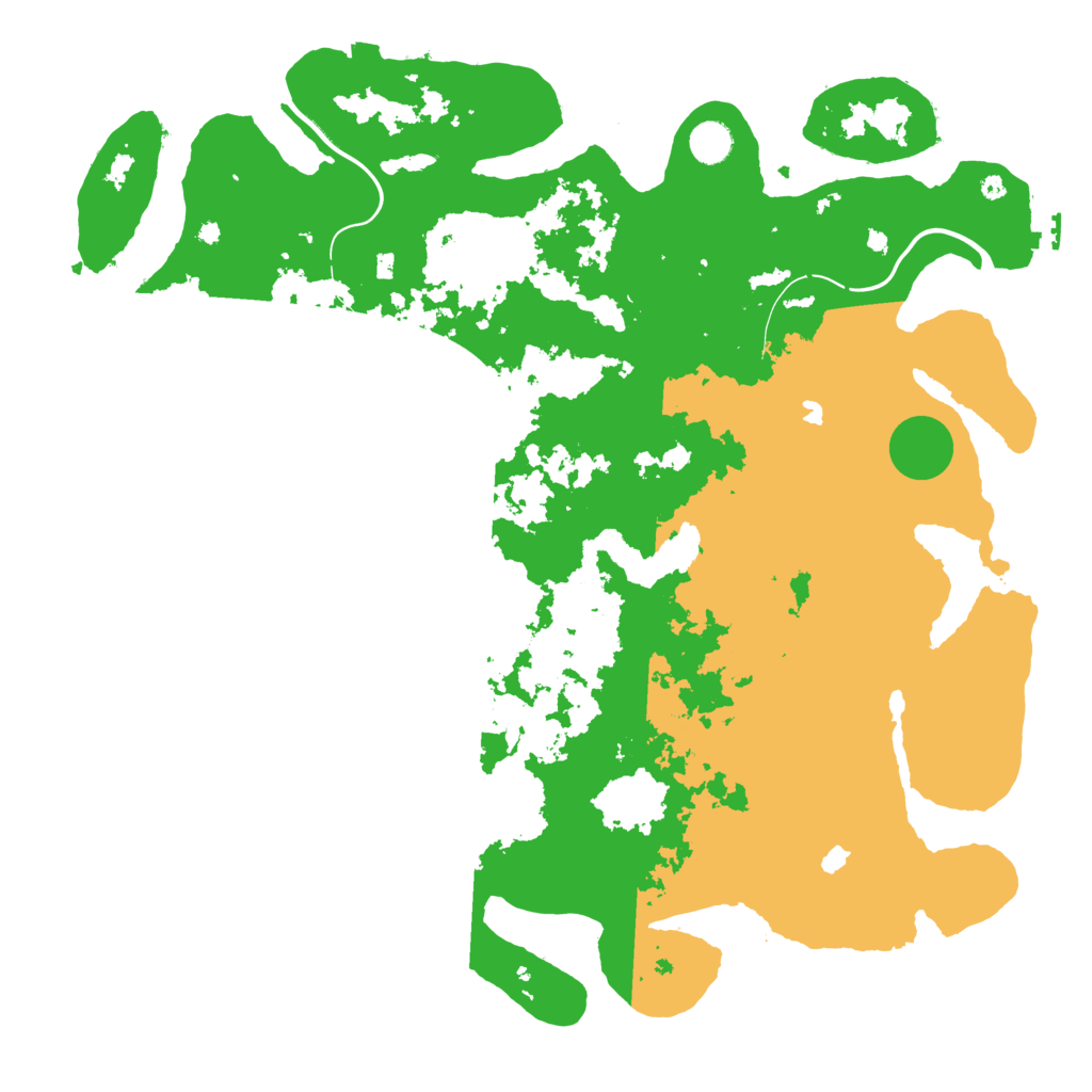 Biome Rust Map: Procedural Map, Size: 4500, Seed: 1873151