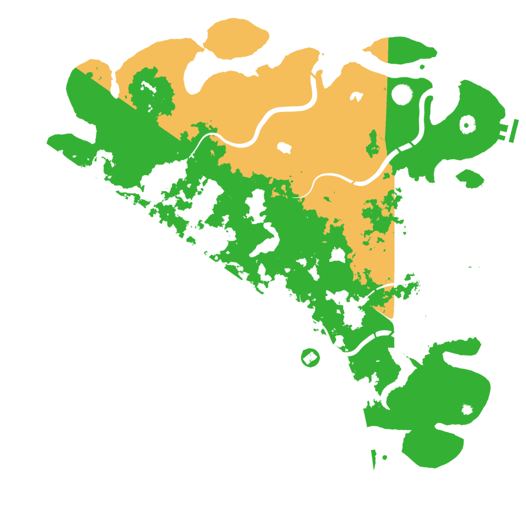 Biome Rust Map: Procedural Map, Size: 4500, Seed: 6086883