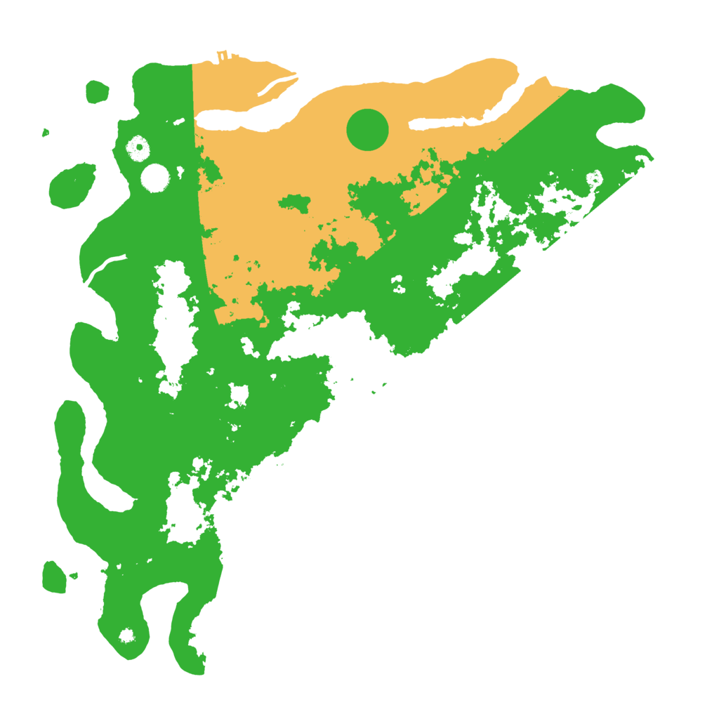 Biome Rust Map: Procedural Map, Size: 4500, Seed: 4195137