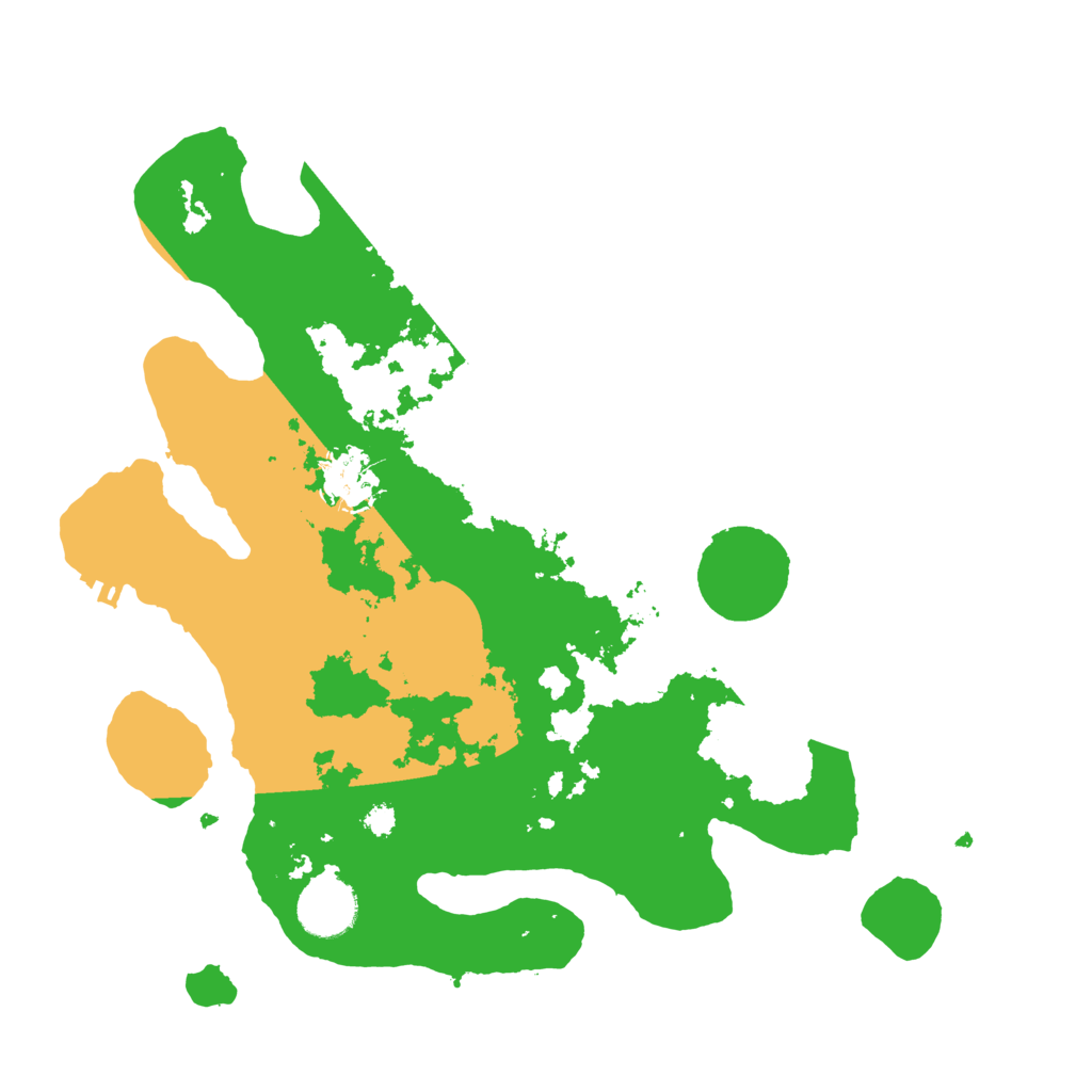 Biome Rust Map: Procedural Map, Size: 3250, Seed: 2002541