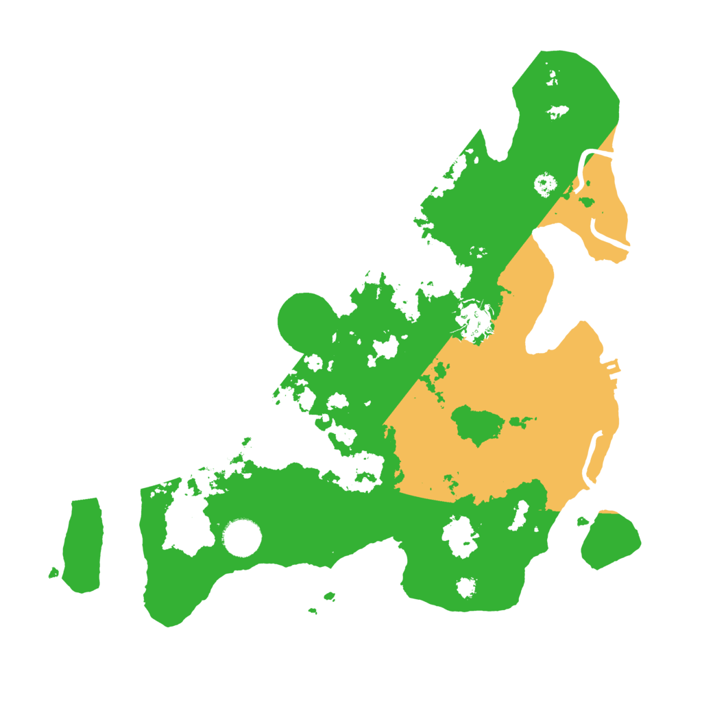 Biome Rust Map: Procedural Map, Size: 3250, Seed: 2701951