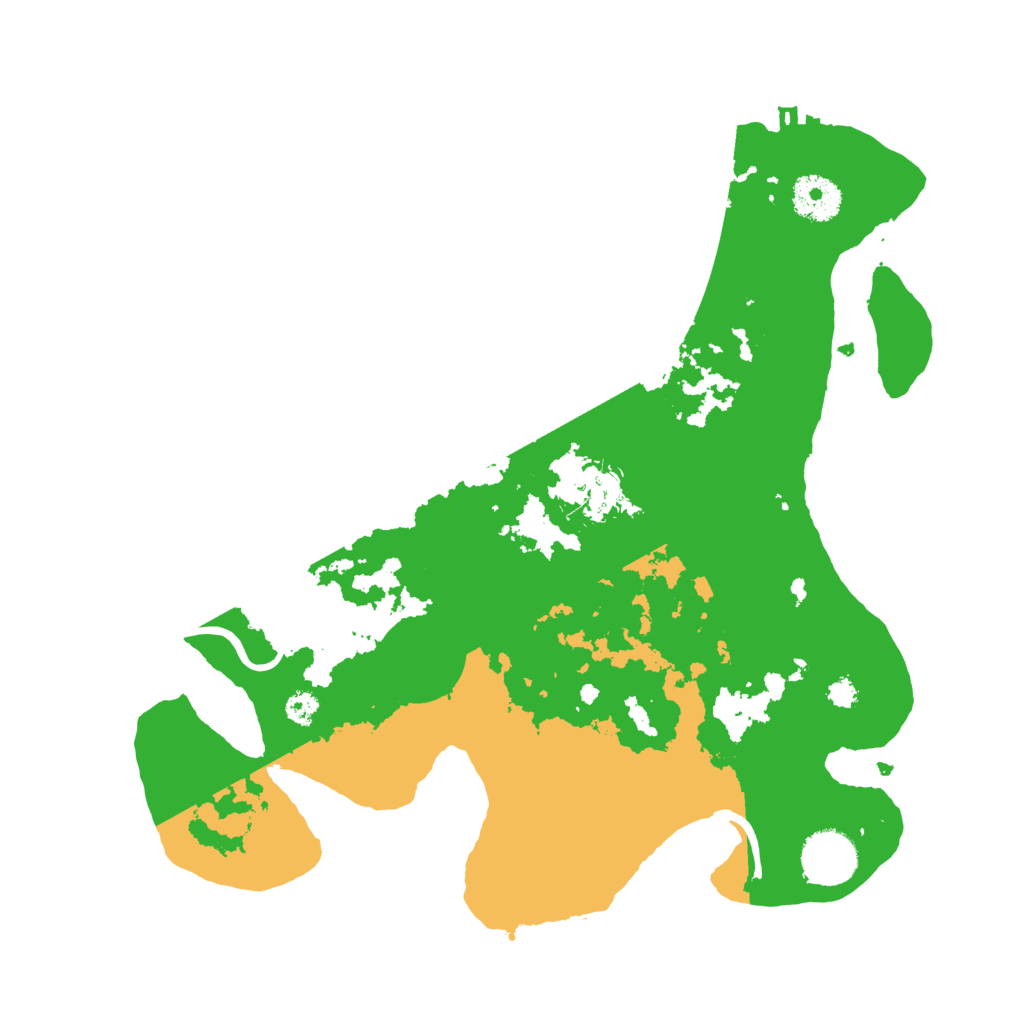 Biome Rust Map: Procedural Map, Size: 3250, Seed: 1185815