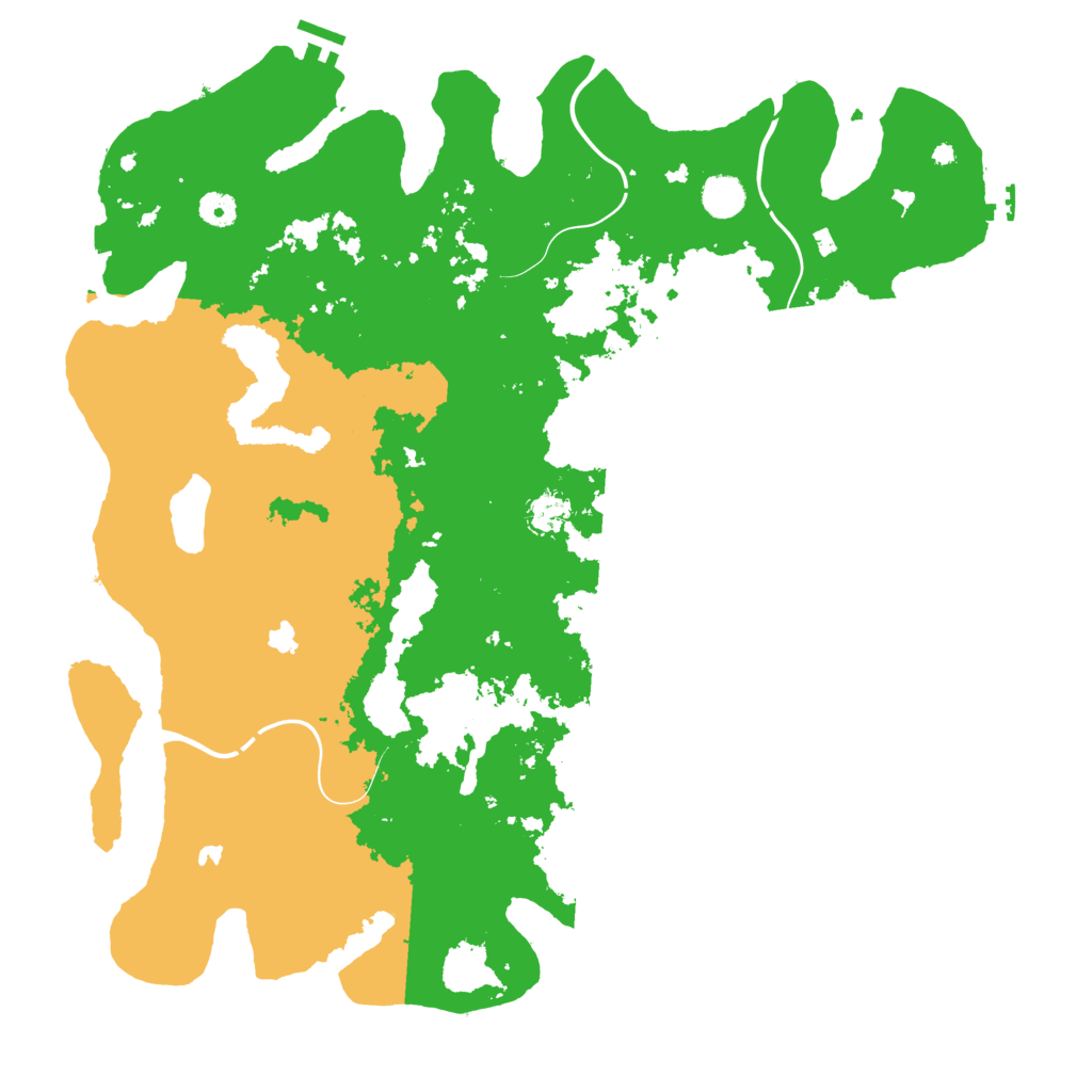 Biome Rust Map: Procedural Map, Size: 4500, Seed: 5080699