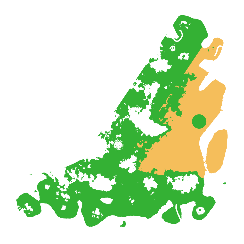 Biome Rust Map: Procedural Map, Size: 4500, Seed: 3865357