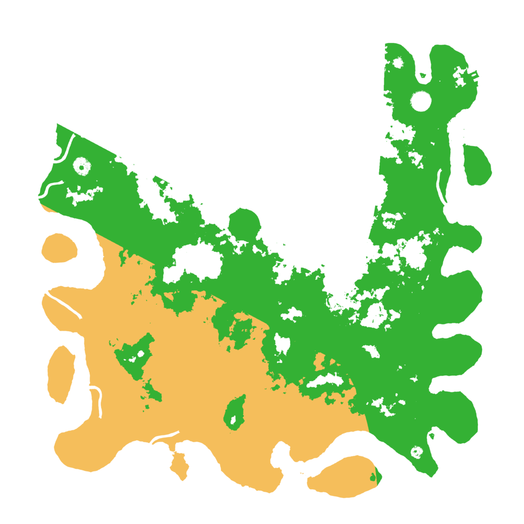Biome Rust Map: Procedural Map, Size: 4500, Seed: 4756246