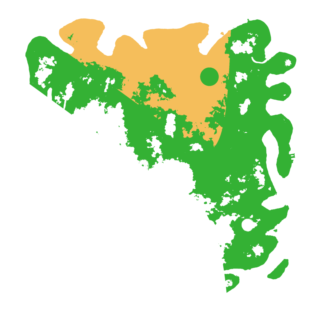 Biome Rust Map: Procedural Map, Size: 4500, Seed: 6206318