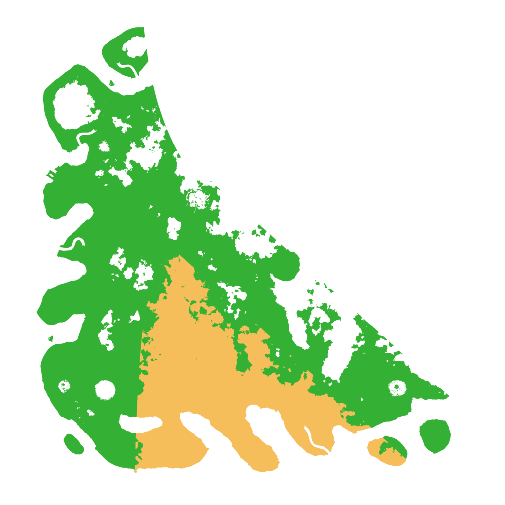 Biome Rust Map: Procedural Map, Size: 4500, Seed: 2296098