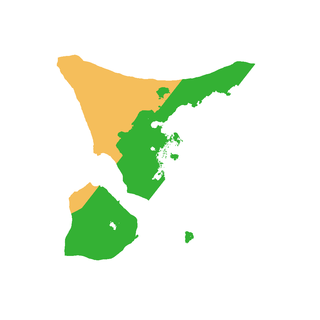 Biome Rust Map: Procedural Map, Size: 1500, Seed: 4
