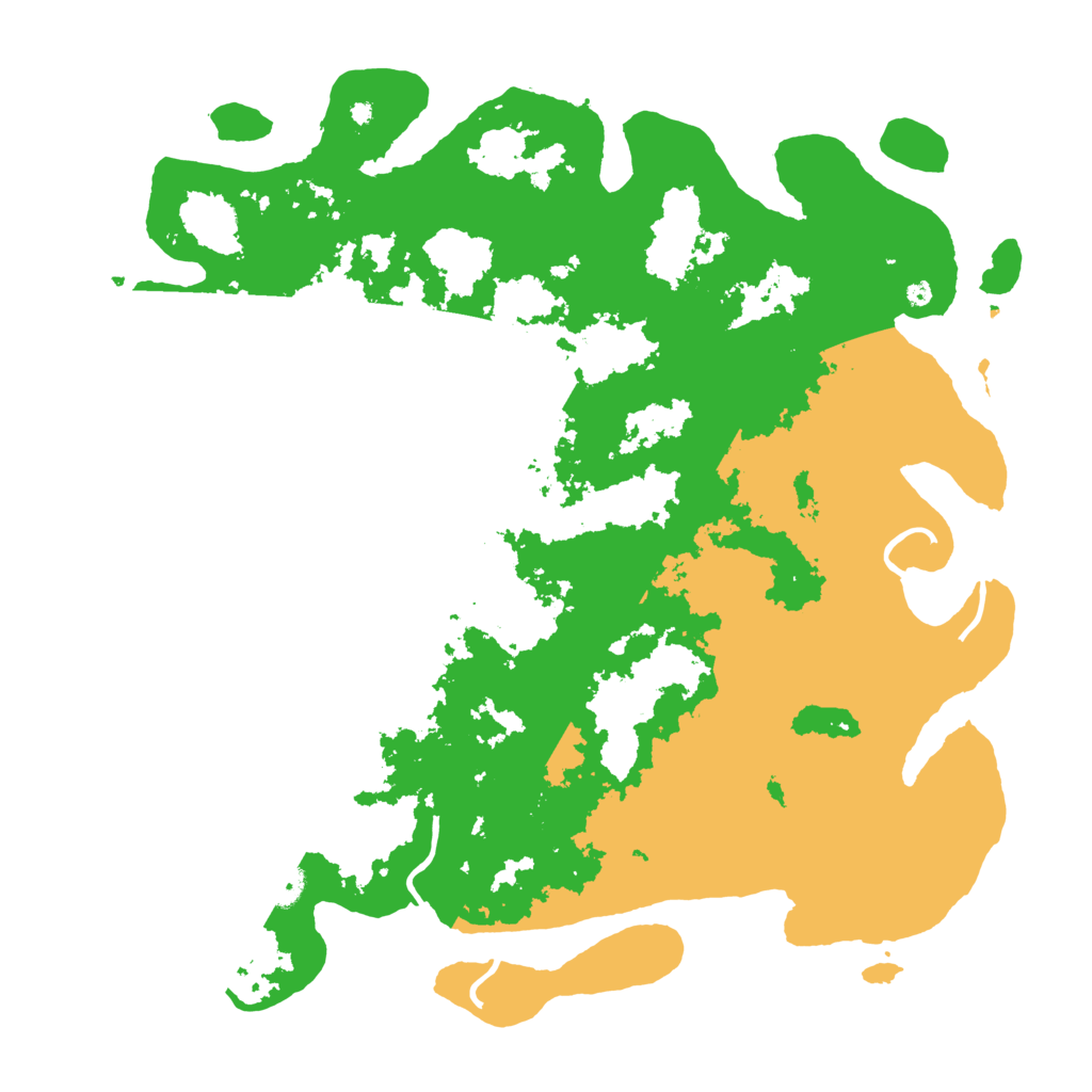 Biome Rust Map: Procedural Map, Size: 4500, Seed: 5016046