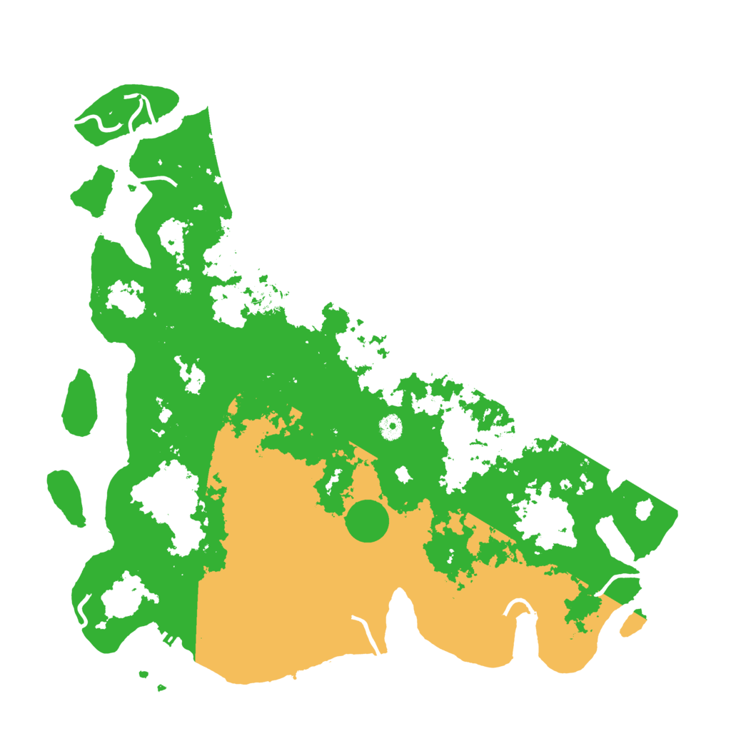 Biome Rust Map: Procedural Map, Size: 4500, Seed: 225617
