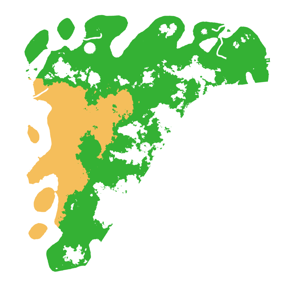 Biome Rust Map: Procedural Map, Size: 4500, Seed: 2509652
