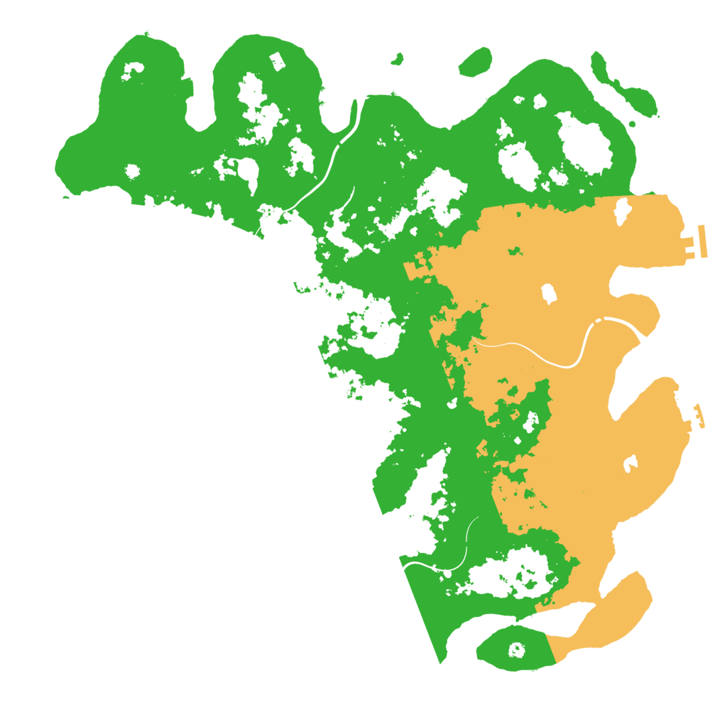 Biome Rust Map: Procedural Map, Size: 4500, Seed: 1859968