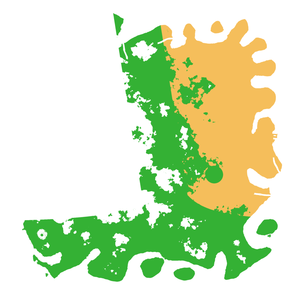 Biome Rust Map: Procedural Map, Size: 4500, Seed: 3979330