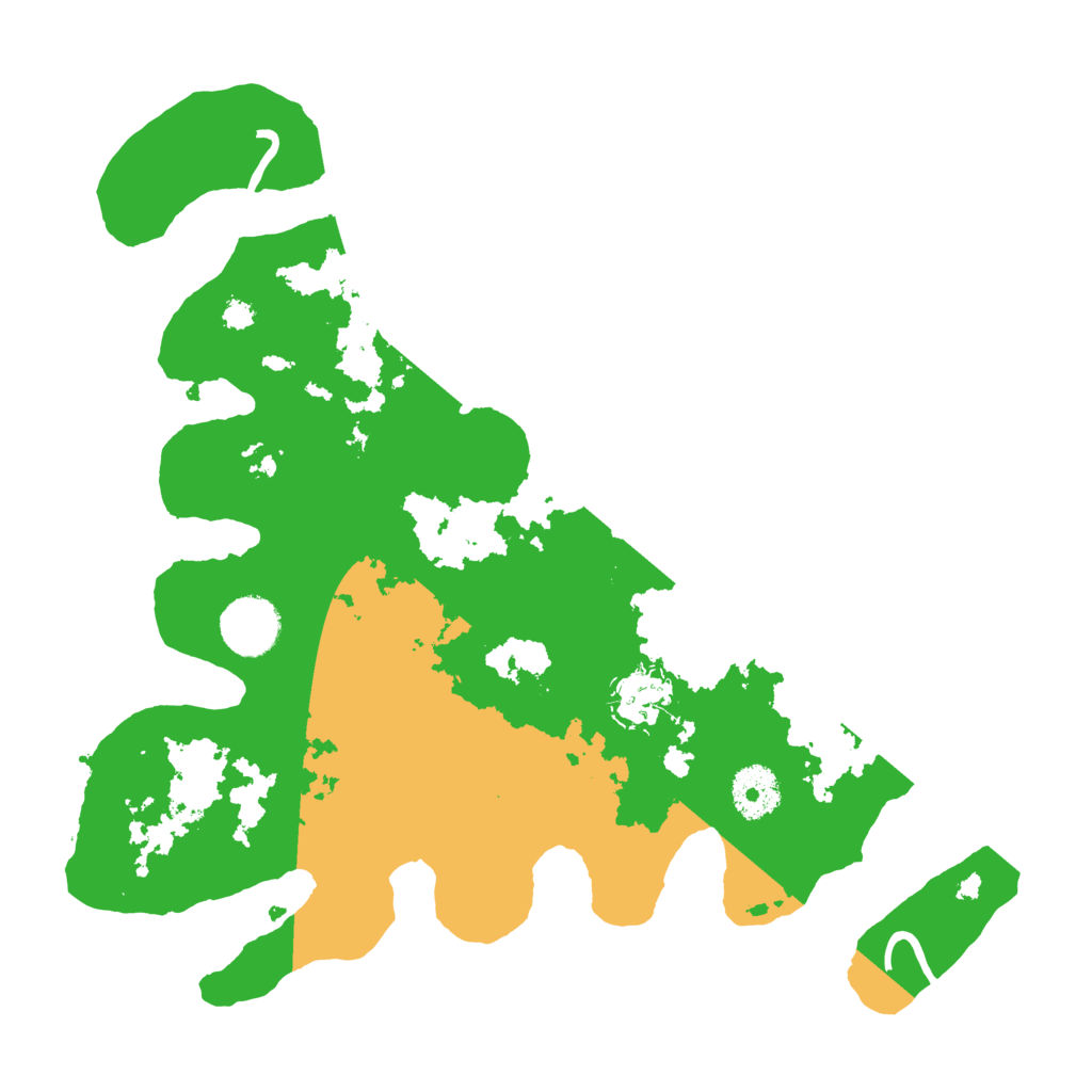 Biome Rust Map: Procedural Map, Size: 3250, Seed: 2096851