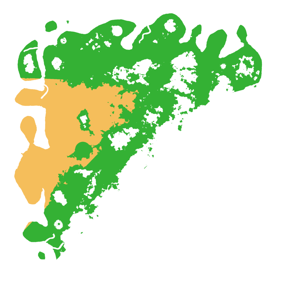 Biome Rust Map: Procedural Map, Size: 5000, Seed: 50600