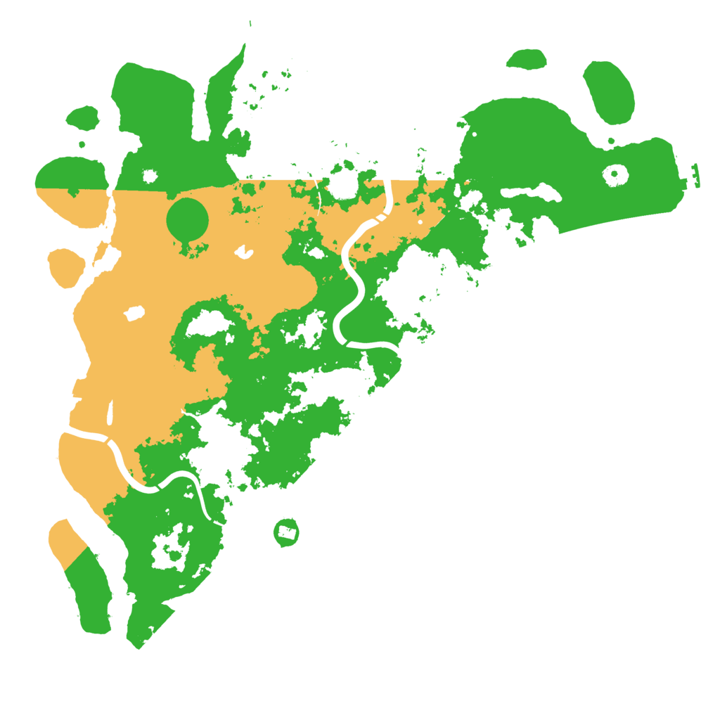 Biome Rust Map: Procedural Map, Size: 4500, Seed: 5102912