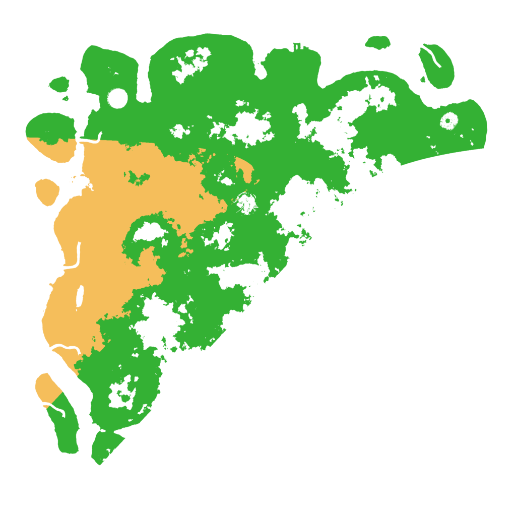 Biome Rust Map: Procedural Map, Size: 4500, Seed: 5102912