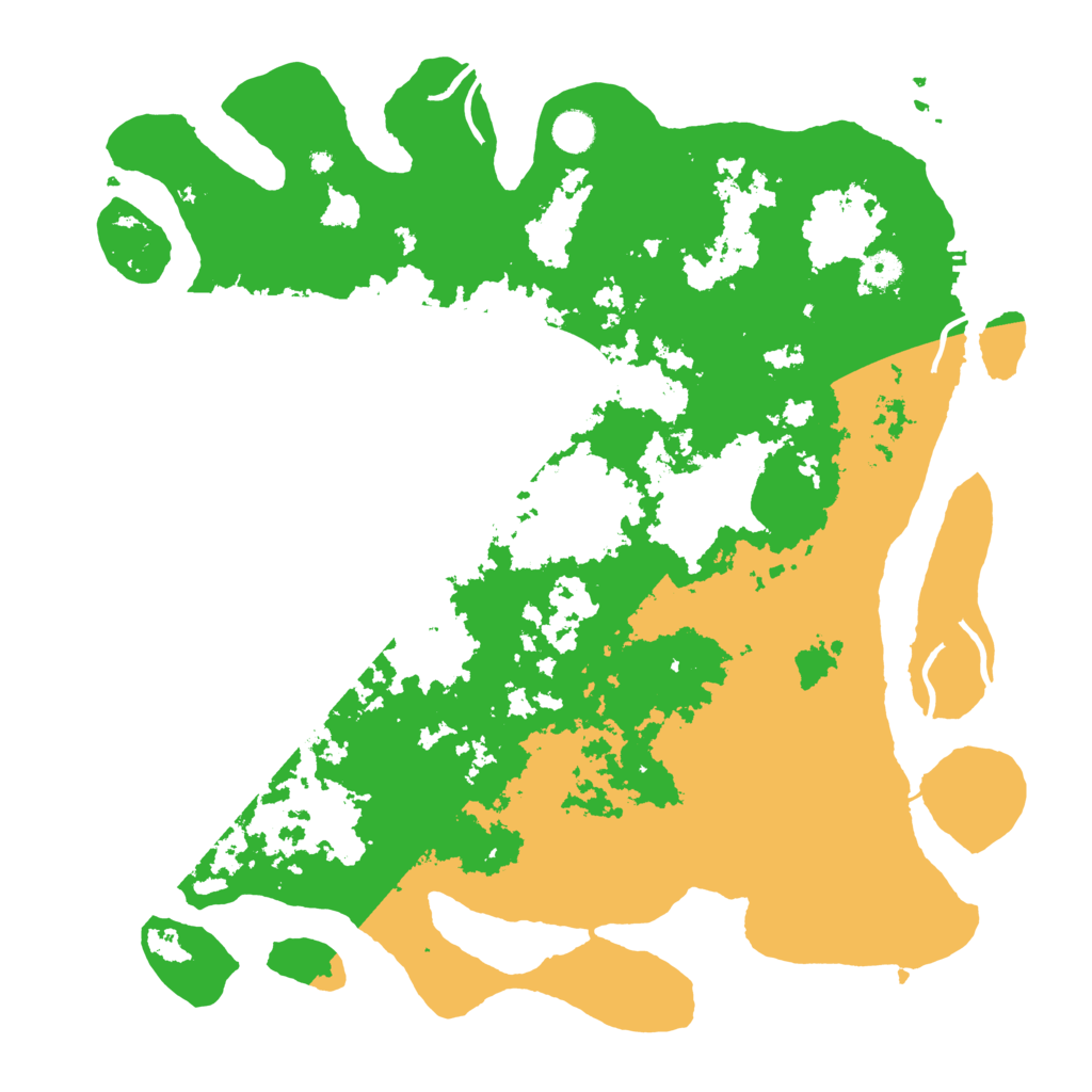 Biome Rust Map: Procedural Map, Size: 4500, Seed: 4500855