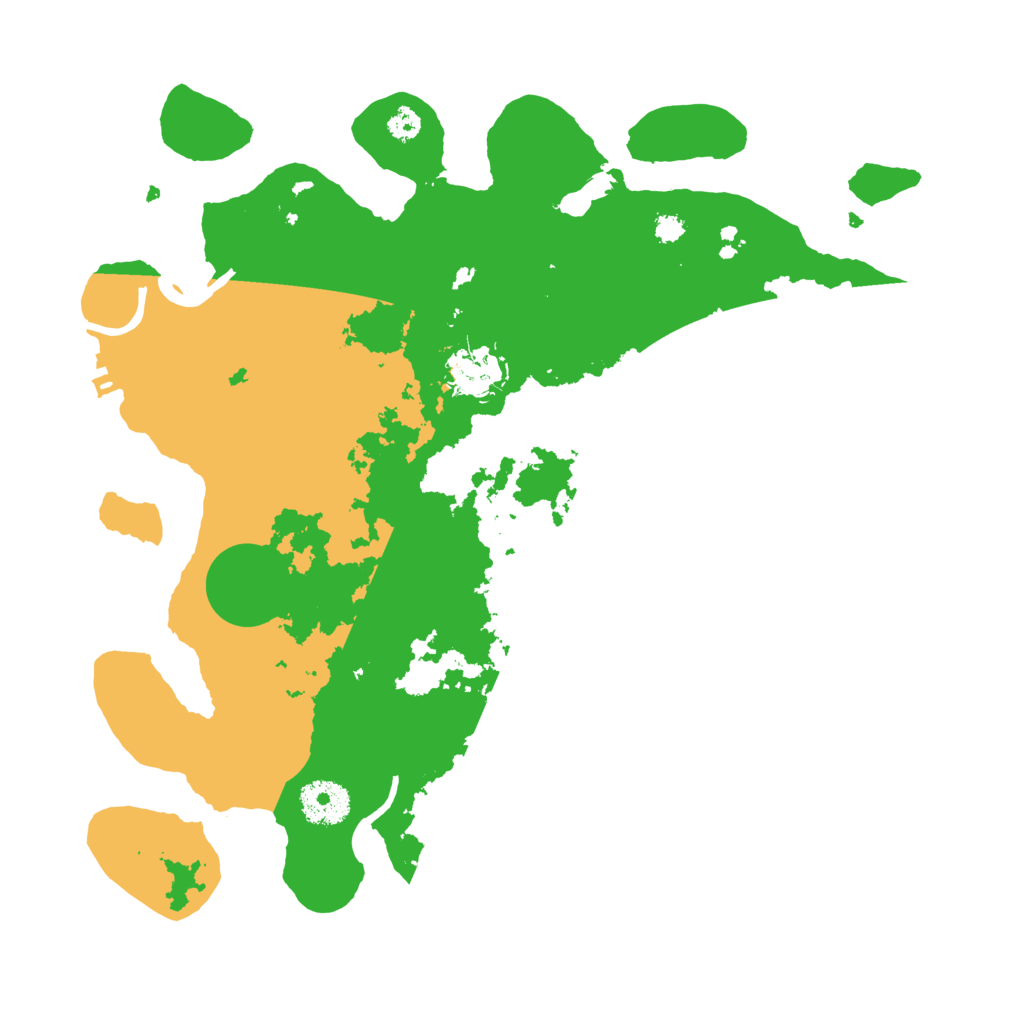 Biome Rust Map: Procedural Map, Size: 3250, Seed: 726061