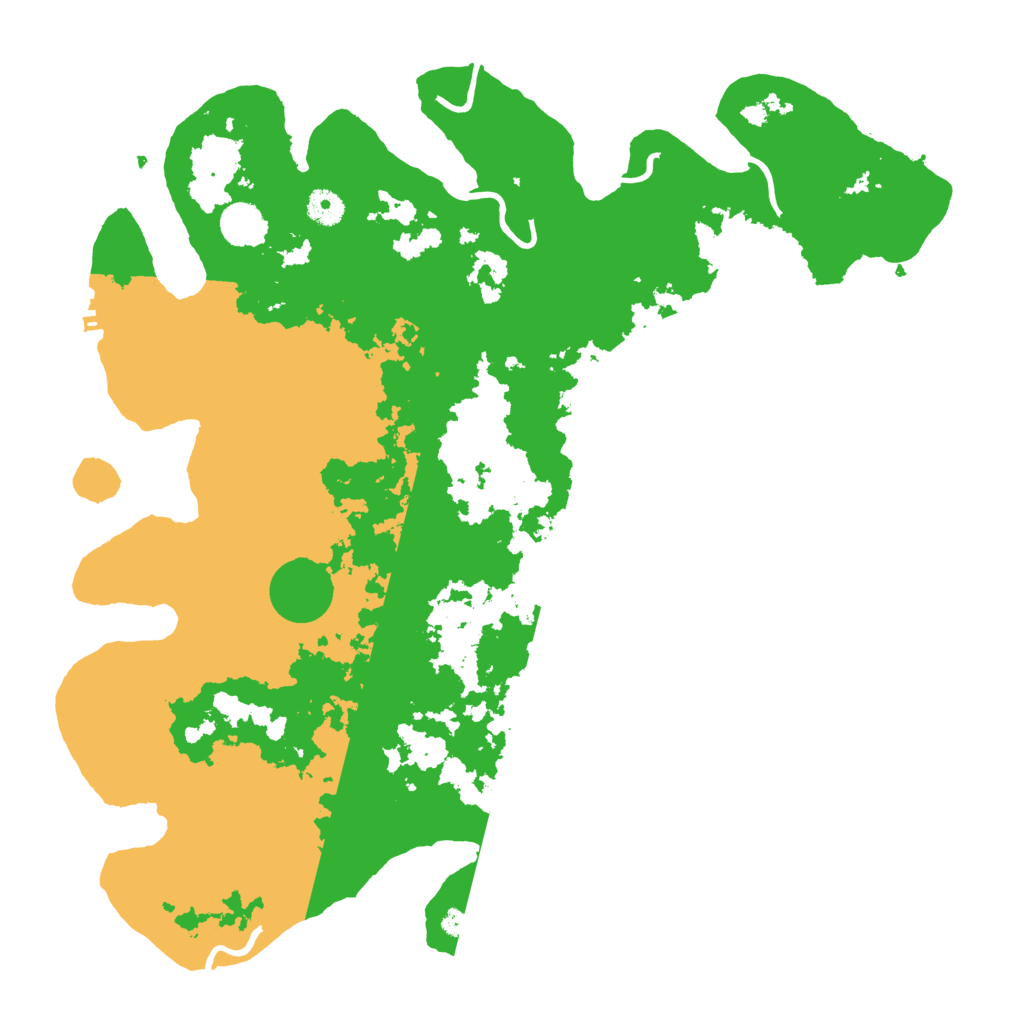 Biome Rust Map: Procedural Map, Size: 4250, Seed: 202654