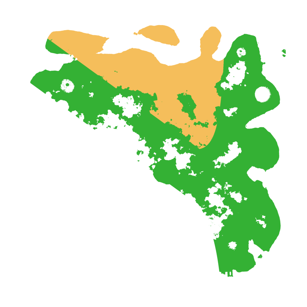 Biome Rust Map: Procedural Map, Size: 3500, Seed: 3851671