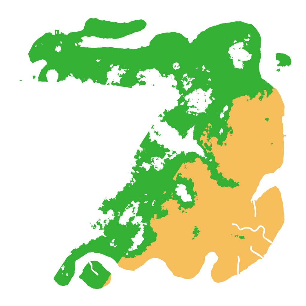 Biome Rust Map: Procedural Map, Size: 4500, Seed: 4595578