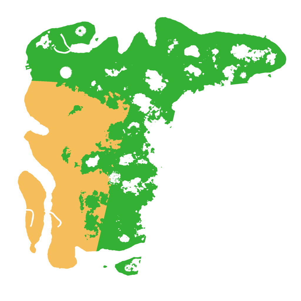 Biome Rust Map: Procedural Map, Size: 4500, Seed: 6052403