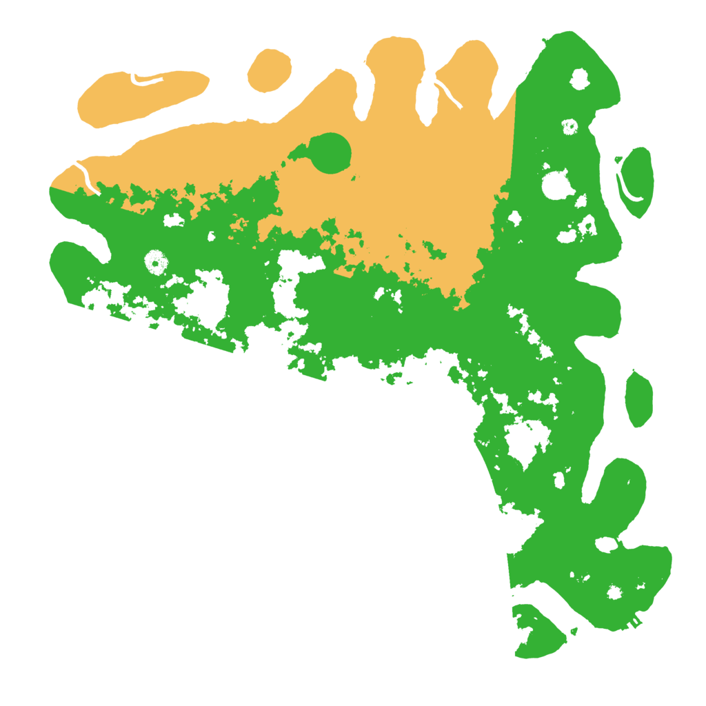 Biome Rust Map: Procedural Map, Size: 4500, Seed: 5051216