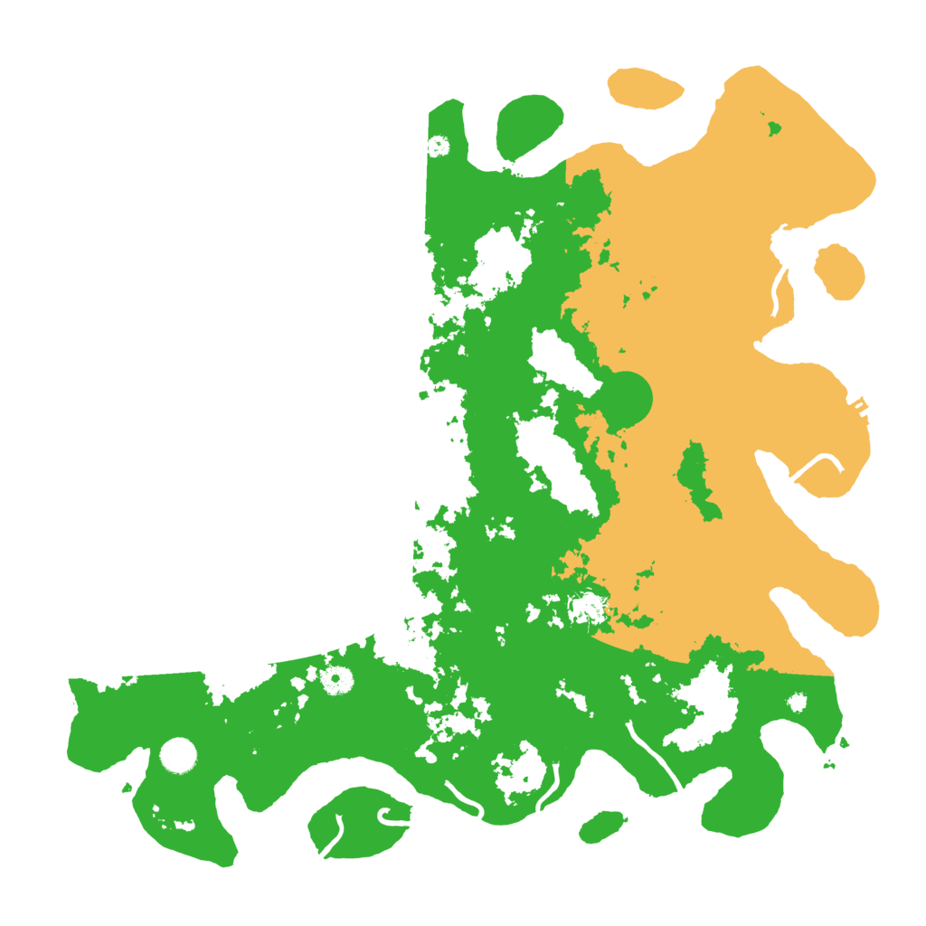 Biome Rust Map: Procedural Map, Size: 4500, Seed: 2343184