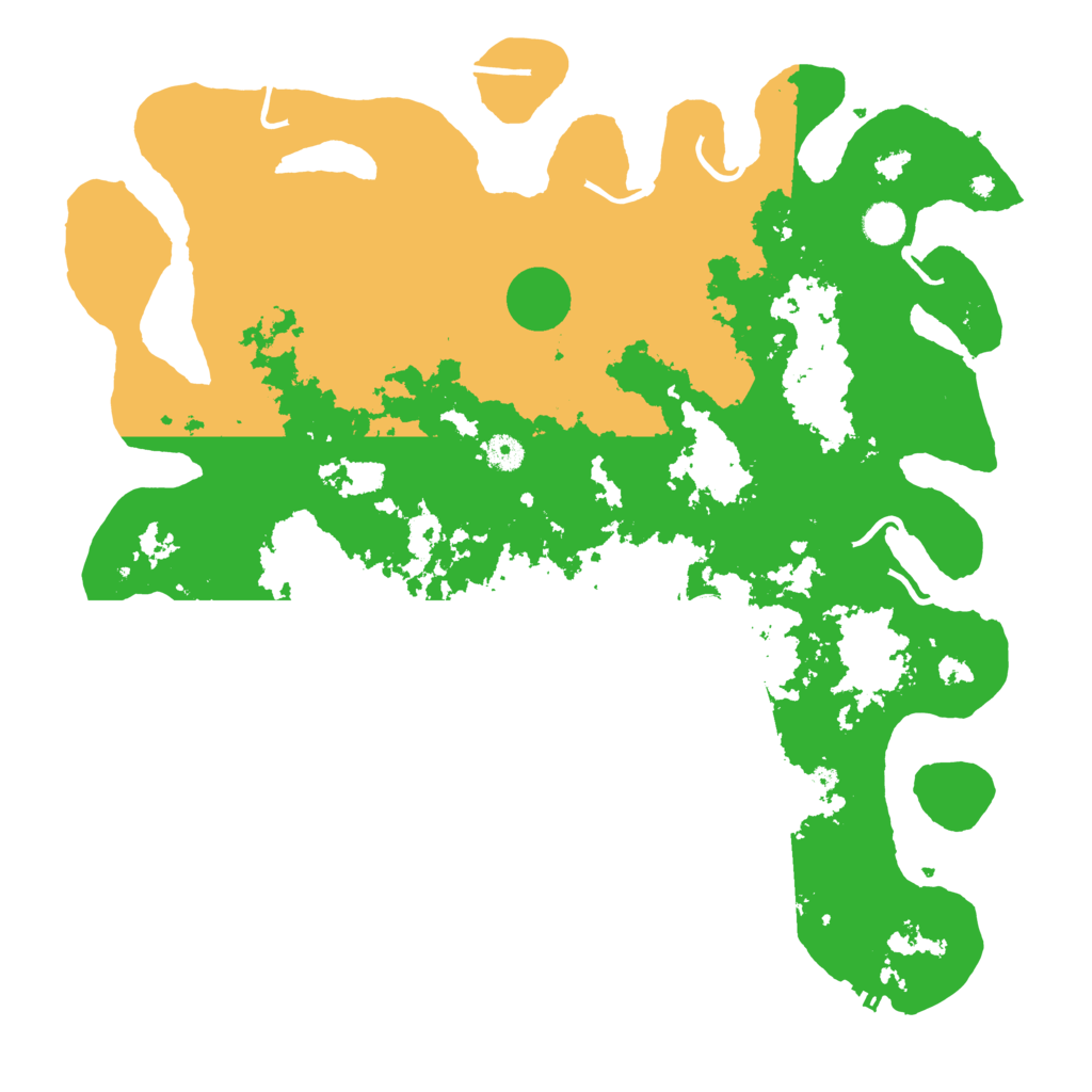 Biome Rust Map: Procedural Map, Size: 4500, Seed: 3022655