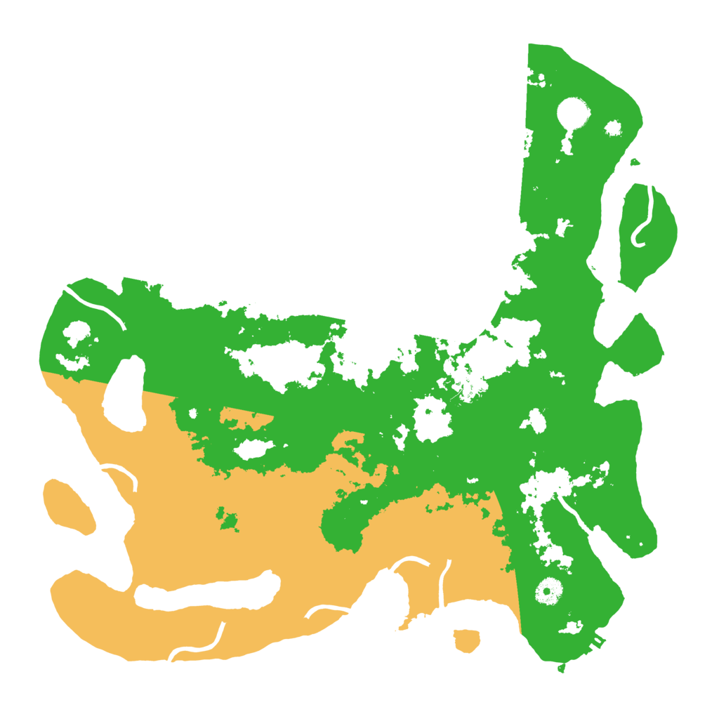 Biome Rust Map: Procedural Map, Size: 4000, Seed: 936575